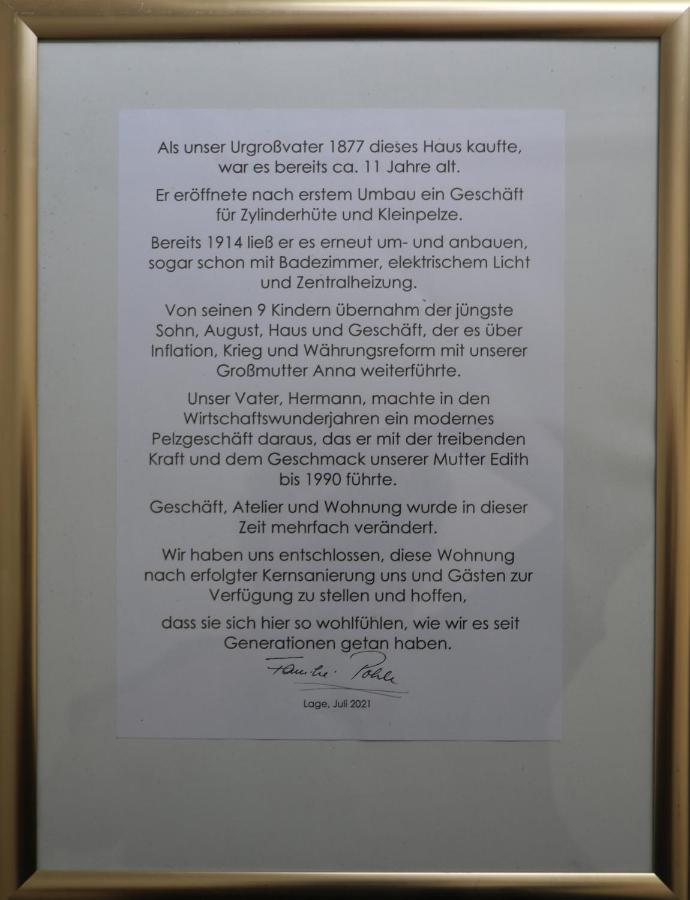 Gästewohnung Lipperland Lage  Exterior foto